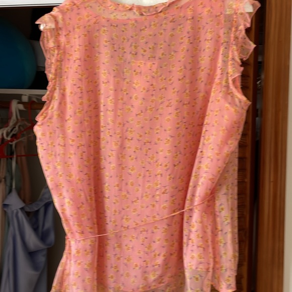Edward Brand NWT 100% Silk Shell with polyester lining. Romance and summer! - Picture 5 of 6